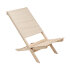 Składane krzesło plażowe beżowy MO6996-13  thumbnail