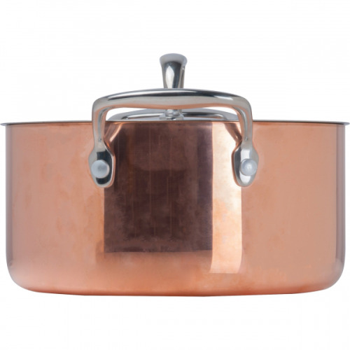 Garnek do indukcji CrisMa ⌀20,5 cm AGATA Miedziany 8497395 (4)