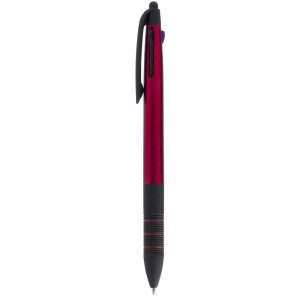 Długopis, touch pen, wielokolorowy wkład czerwony