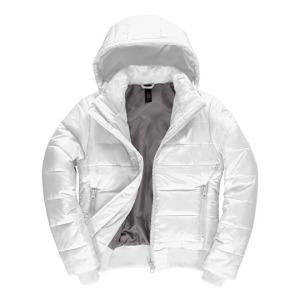 Damska Kurtka Puffer Bomber Wodoodporna Wiatroodporna - Red & Black