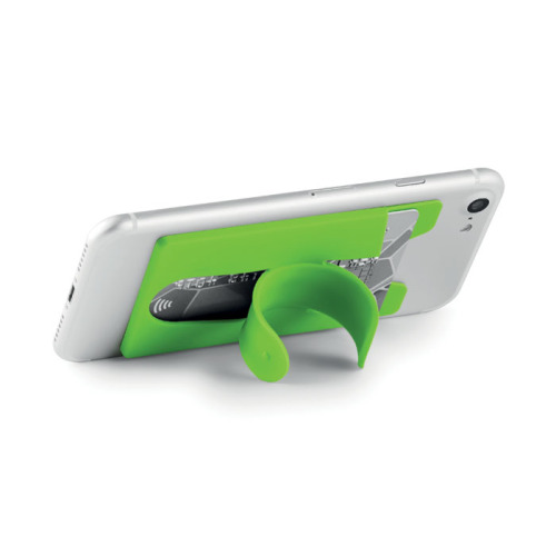 Silikonowy uchwyt na karty Limonka MO9685-48 (1)