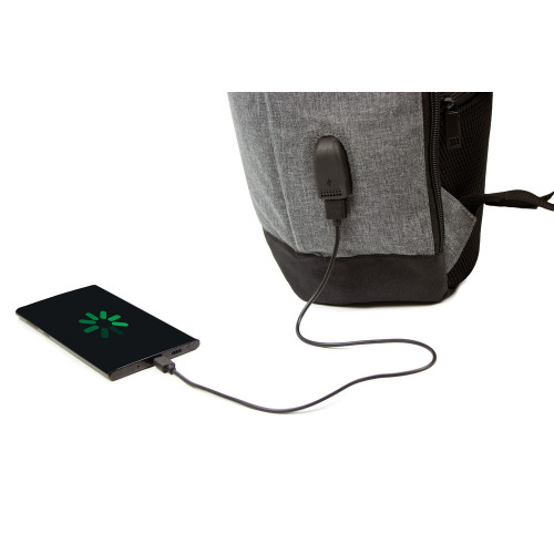Plecak na laptopa 15,6" RPET B'RIGHT | Henry Szary V8298-19 (6)