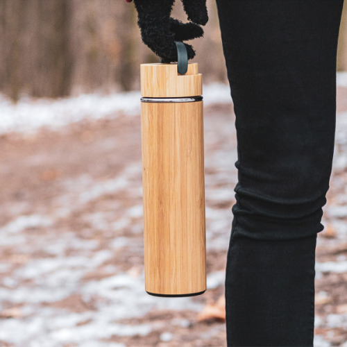 Butelka stalowa termiczna 500 ml ESTERA Beżowy 6311313 (9)