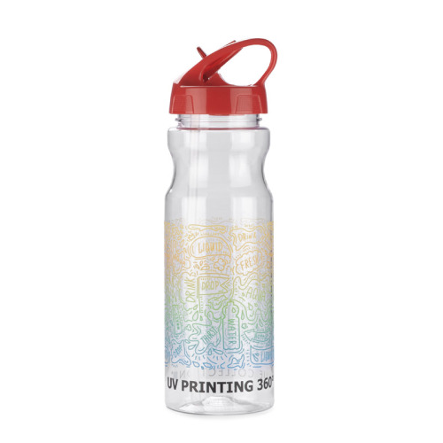 Bidon ze słomką TRANCE 700 ml Czerwony 16216-04 (7)