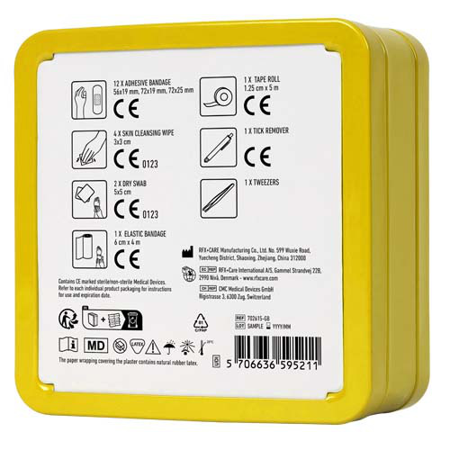 MyKit apteczka pierwszej pomocy w puszce dla zwierząt Żółty 1Z263311 (1)