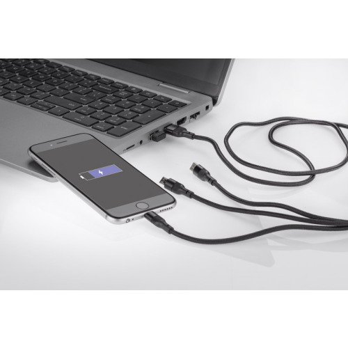 Kabel USB 3 w 1 FAST Czarny 09156-02 (5)