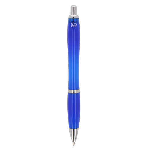 Pióro kulkowe Hawaii transparent Ocean Bound Plastic Transparentny / niebieski LT87820-N0411 (2)