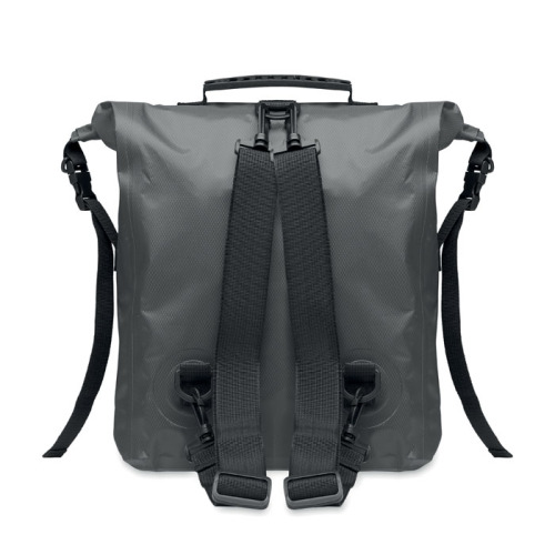 Wodoodporna torba RPET rolltop Ciemno Szary MO2181-15 (4)