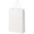 Ręcznie robiona torba z papieru integra z plastikowymi uchwytami – 24 x 9 x 36 cm Biały 1ZB01001 (3) thumbnail