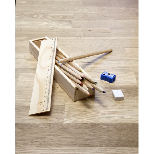 Zestaw szkolny drewno sosnowe, metal, plastik V6128-17 (4)