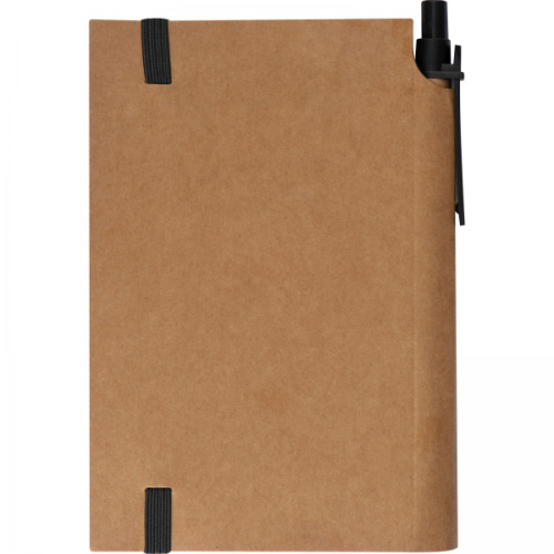 Notatnik A6 w kratkę NATALIA Brązowy 2058101 (5)