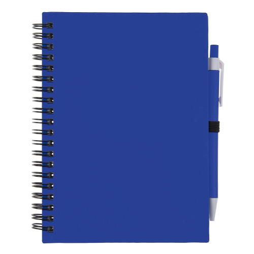 Notatnik z długopisem niebieski V2795-11 (1)
