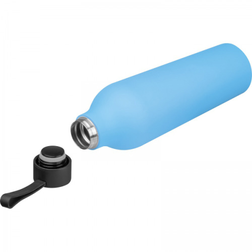 Butelka stalowa termiczna soft touch 800 ml DENIS Jasnoniebieski 8389024 (2)