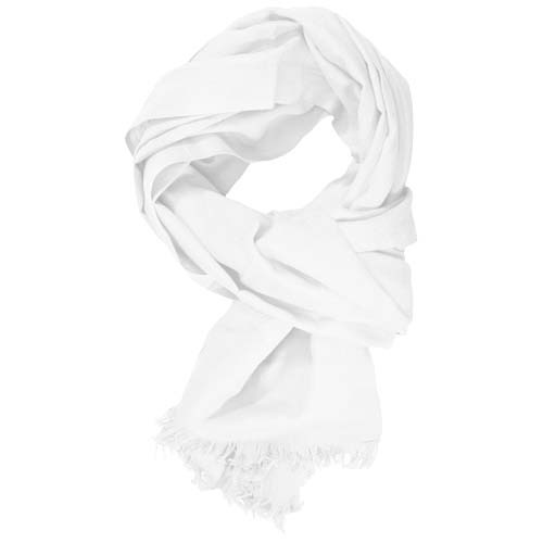 Bawełniany szalik Citizen Green Handloom Biały 1PZ06901 