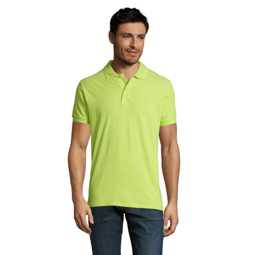 PERFECT Męskie POLO 180g Apple Green S11346-AG-XL 