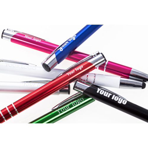 Długopis, touch pen różowy V1601-21 (8)