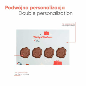 Zestaw Czekoladek Wysyłkowych Z Logo Pieczęć