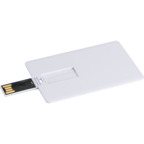 Pendrive plastikowy karta 8GB 2.0 SLOUGH Biały 033606 (2)