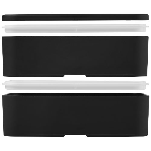 MIYO dwupoziomowe pudełko na lunch Czarny 21047090 (6)