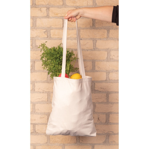 Torba z bawełny z recyklingu AWARE™ Biały P762.543 (5)