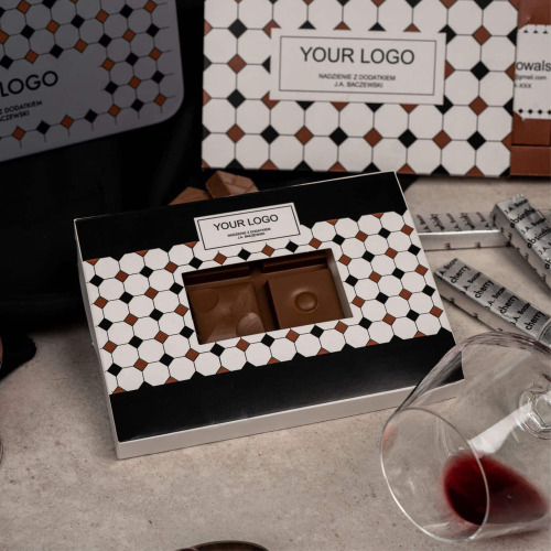 Tabliczka czekolady Modulo Bar z kawą Pluton Wielokolorowy S0290B (2)