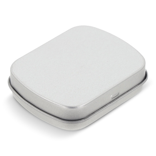 Mini blaszane pudełko miętowe Srebrny LT91791-N0005 
