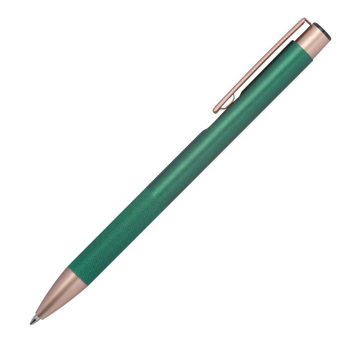 Długopis aluminiowy z recyklingu NATASHA Zielony 1527009 (2)