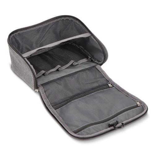 Torba podróżna na kosmetyki rPET 300D Kora Szary LT95396-N0061 (6)