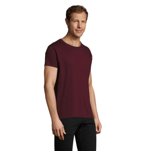 REGENT F Męski T-Shirt 150g Oxblood S00553-OX-S (2)