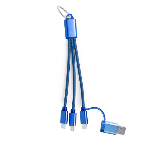 Kabel do ładowania z aluminium z recyklingu Niebieski VA621-11 