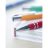 Długopis z gumowym wykończenie czerwony MO8857-05 (2) thumbnail