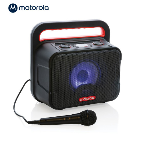 Głośnik bezprzewodowy Motorola ROKR810, mikrofon karaoke Czarny P329.801 (11)
