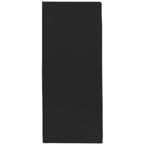 Lucas ręcznik sportowy RPET 30x80 cm Czarny 11350190 (4)