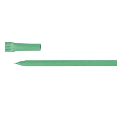 Długopis ekologiczny, zatyczka zielony V1969-06 