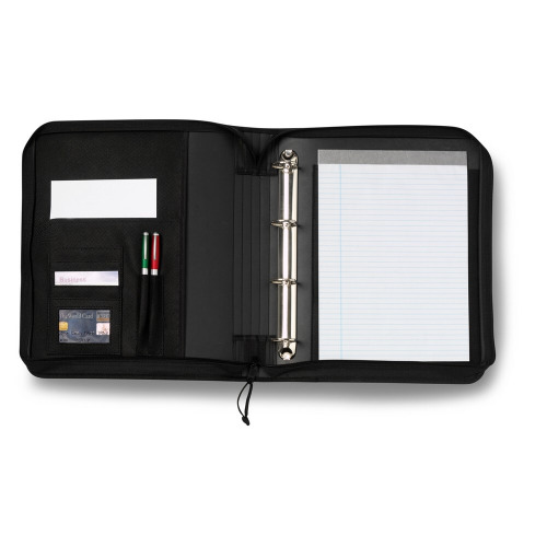 Teczka konferencyjna A4 z notatnikiem Czarny V2348-03 (4)