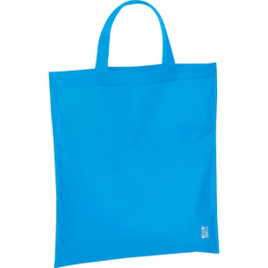 Torba non-woven z krótkimi uszami 80g/m2 PELAGIA Jasnoniebieski
