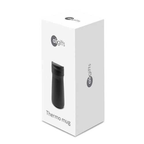 Kubek termiczny 450 ml Air Gifts | Zesha Grafitowy V1424-15 (7)