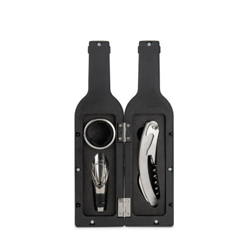 Zestaw do wina SOMMELIER Czarny 16303-02 (2)