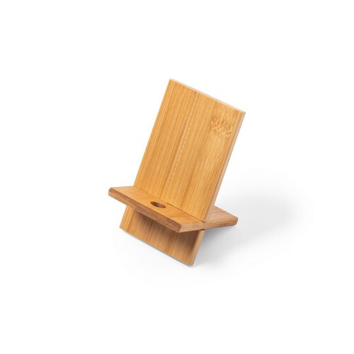 Bambusowy stojak na telefon neutralny V0227-00 (1)