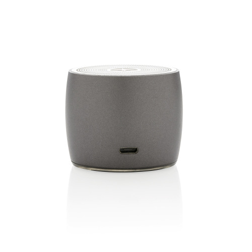 Basowy głośnik bezprzewodowy 3W Swiss Peak Szary P326.781 (5)