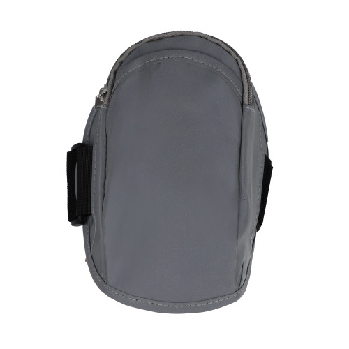 Odblaskowa opaska sportowa z etui na cenne przedmioty Szary LT90902-N0061 (1)
