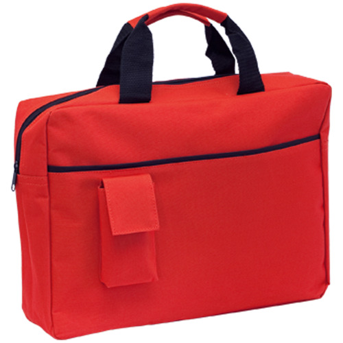 Torba na dokumenty Czerwony V2574-05 