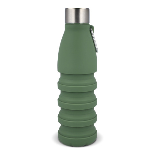 Składana butelka na wodę 550 ml Oliwkowa zieleń LT98720-N0043 (4)