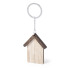Drewniany brelok do kluczy "domek" Neutralny V0910-00 (1) thumbnail