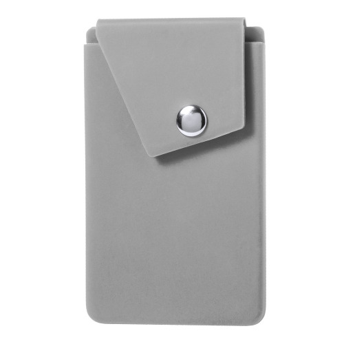 Etui na karty kredytowe, stojak na telefon Szary V0490-19 (1)