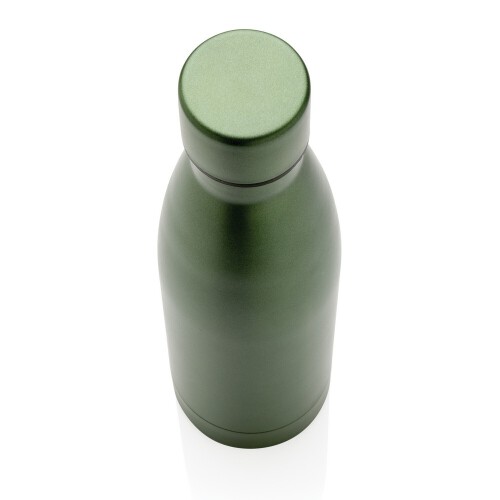 Próżniowa butelka sportowa 500 ml, stal nierdzewna z recyklingu green P433.277 (2)