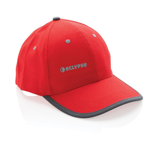 Czapka z daszkiem AWARE™ Czerwony P453.364 (6)