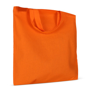 Torba na zakupy OEKO-TEX® color short 140g/m² 38x42 cm Pomarańczowy