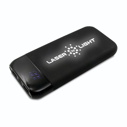 Bezprzewodowy power bank 10000 mAh Exclusive Collection, ładowarka bezprzewodowa 5W-15W | Cory Czarny V1833-03 