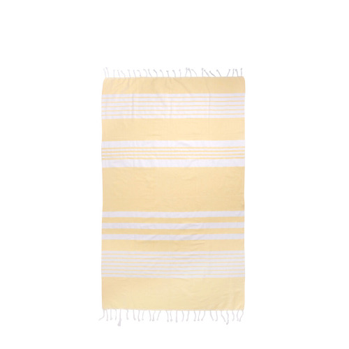 Ręcznik ELLA HAMAM 90x170CM, żółty Żółty 5018468- 